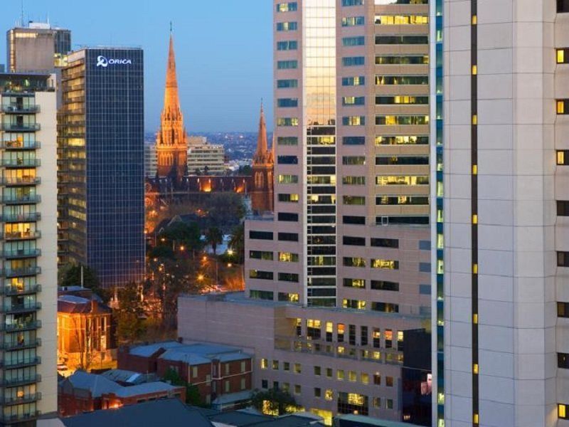 Aparthotel Mantra On The Park Melbourne City Exterior foto